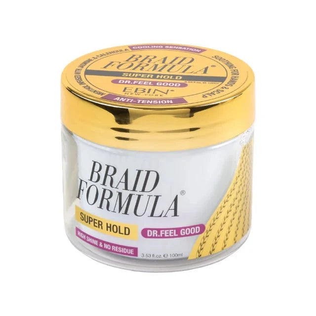 EBIN DR. FEEL GOOD BRAID FORMULA SUPER HOLD GEL 3.53OZ