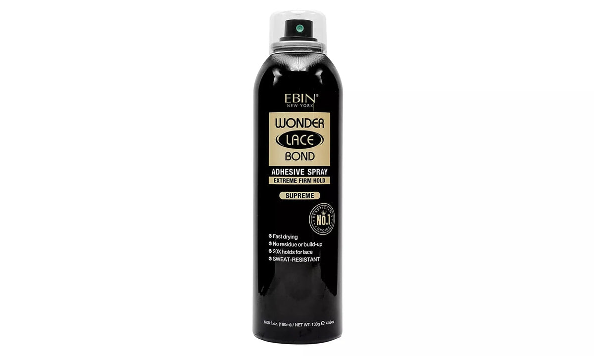 EBIN SUPREME WONDER LACE BOND ADHESIVE SPRAY 6.08OZ