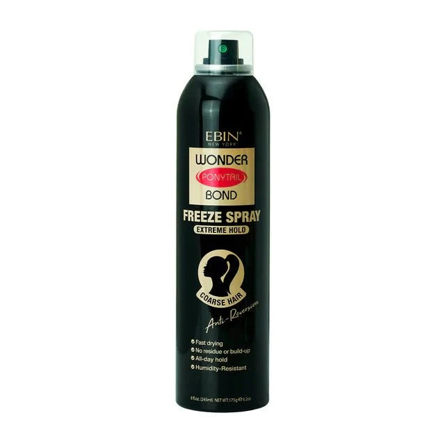 EBIN WONDER PONTYTAIL BOND FREEZE SPRAY 8 OZ