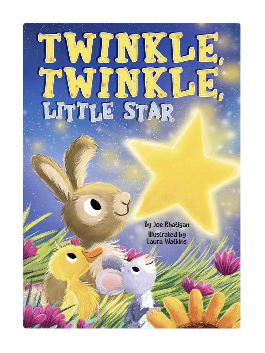 Little Hippo Books - Twinkle, Twinkle, Little Star - Children's Padded Board Book - Ages 0–5