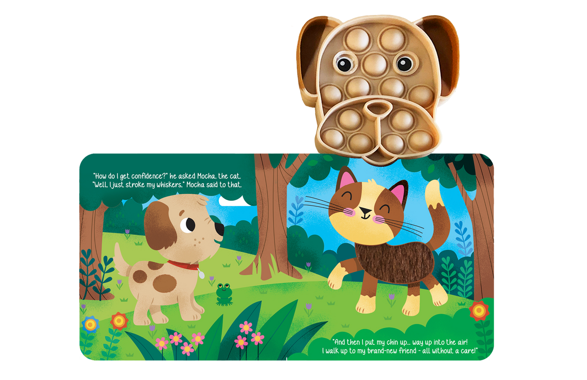 Little Hippo Books - Little Puppy - Your Sensory Fidget Friend - Ages 1+