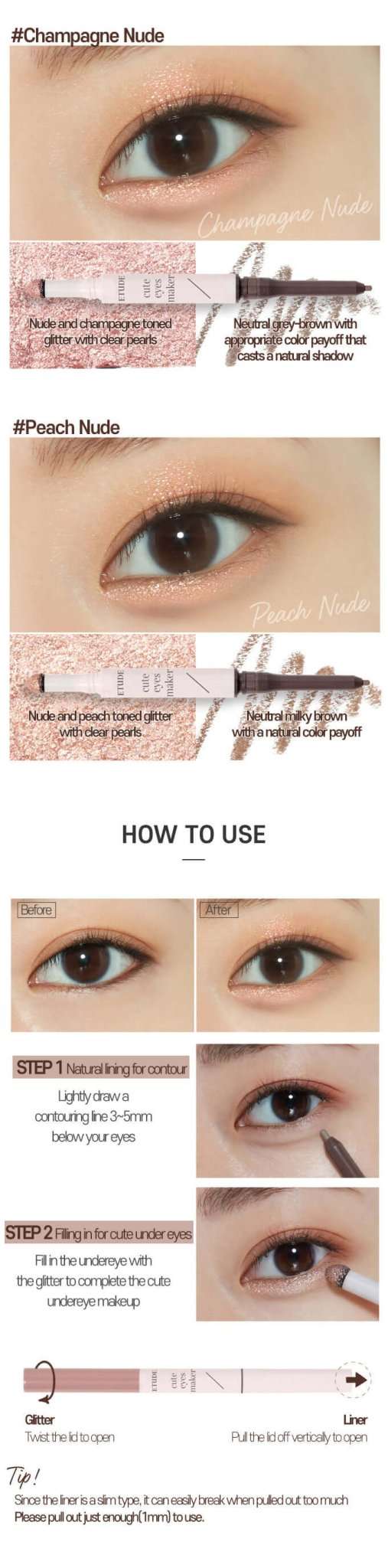 Etude House Cute Eyes Maker 0.6g