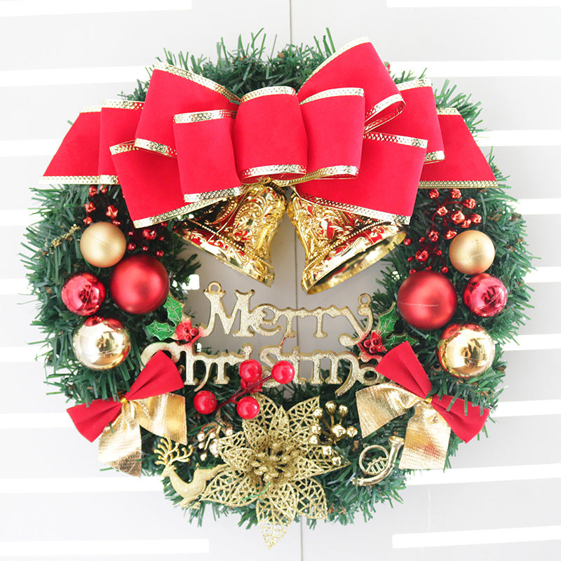 Artificial Christmas Door Wreath Garland Decoration