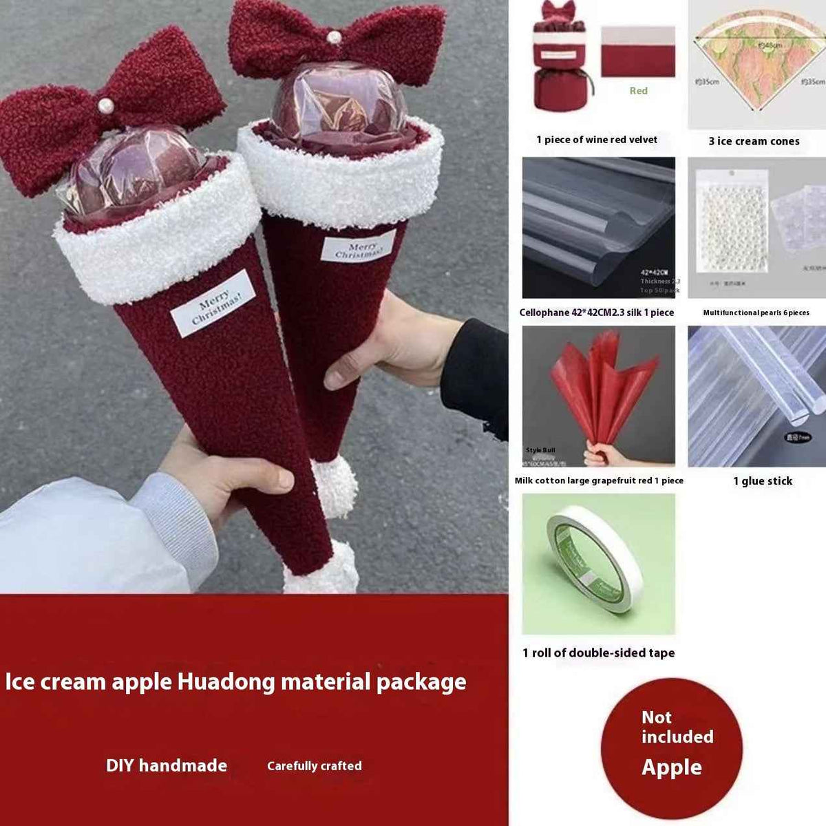 Christmas Bow Bouquet