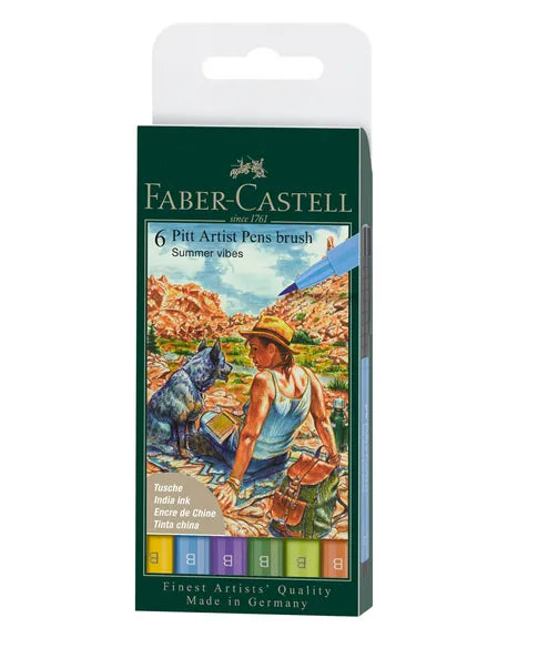 Faber-Castell - Pitt Artist Pen - Brush Tip - Seasonal Sets