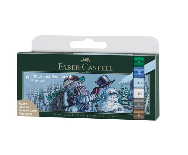 Faber-Castell - Pitt Artist Pen - Brush Tip - Seasonal Sets