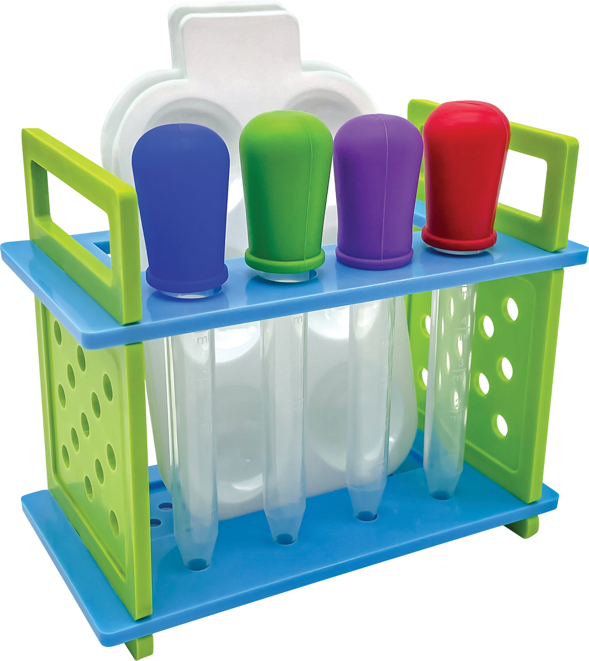 Teacher Created Resources - Up-Close Science: Eyedroppers & Spot Plates Activity Set - Ages 4+