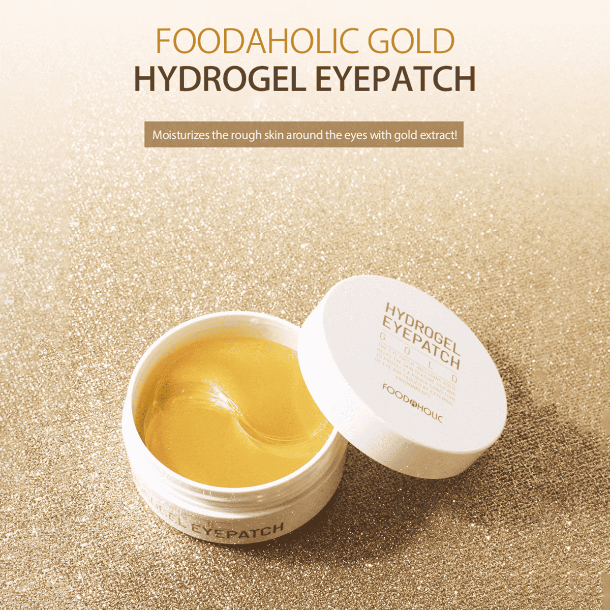Foodaholic Hydrogel Eye Patch 60ea - Gold
