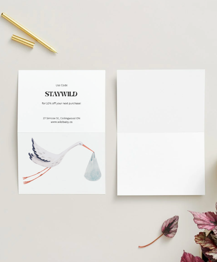 Wild Baby Greeting Cards