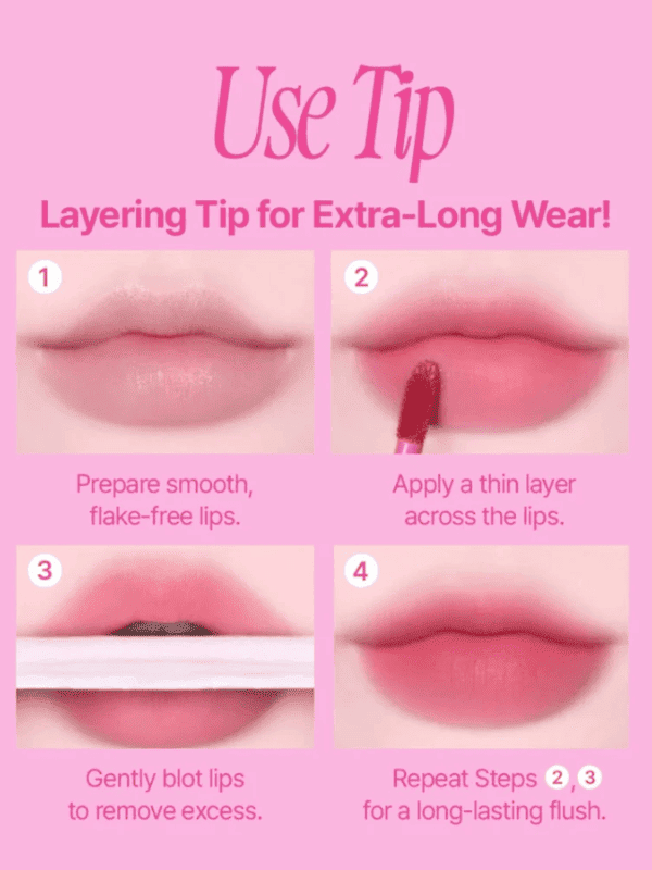 Fwee Pink Obsession Stay-Fit Lip Tint 3.8g