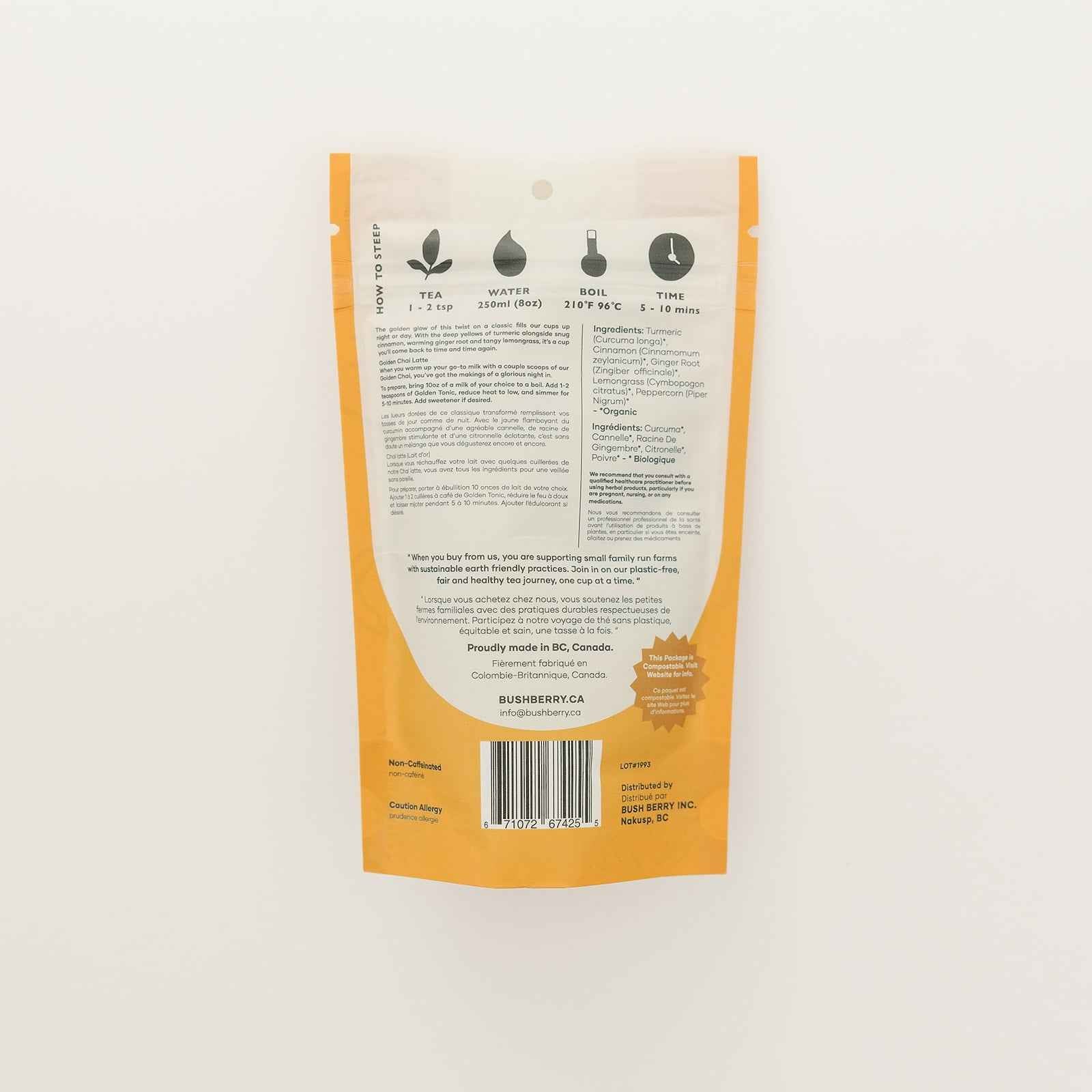 Organic Golden Tonic Tea