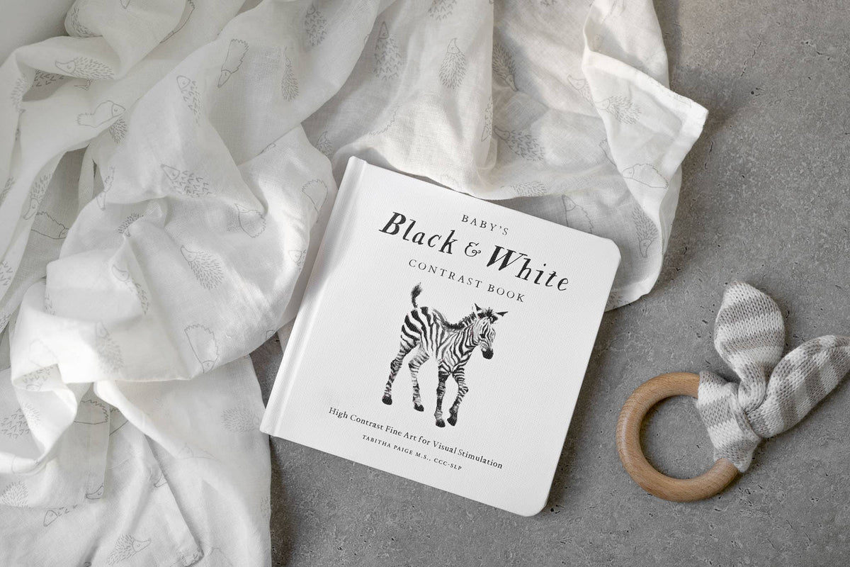 Paige Tate & Co. - Black and White Contrast Book - Ages 0–12 Months