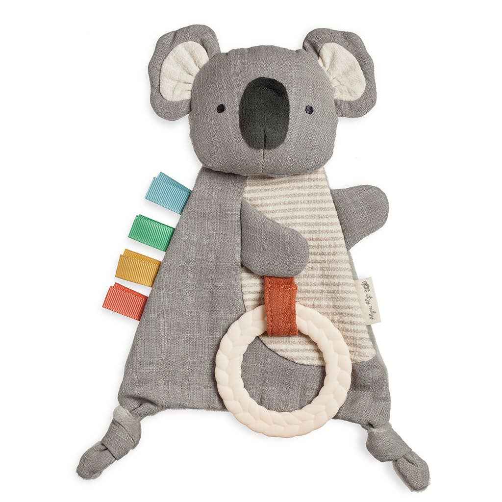 Itzy Ritzy - Bitzy Crinkle Koala Sensory Toy with Teether - Ages 0–12 Months