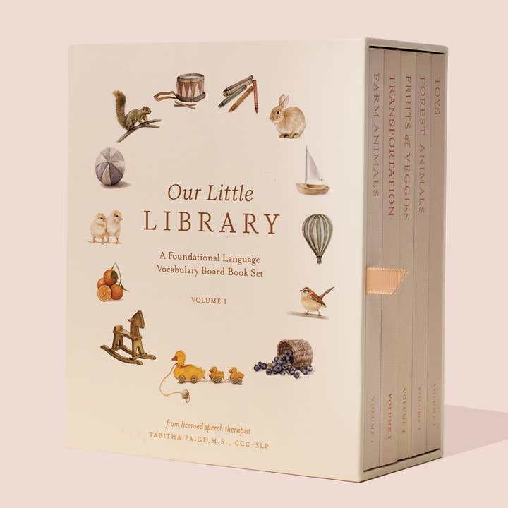 Paige Tate & Co. - Our Little Library Vol. 1 (5 Board Books) - Ages 1+