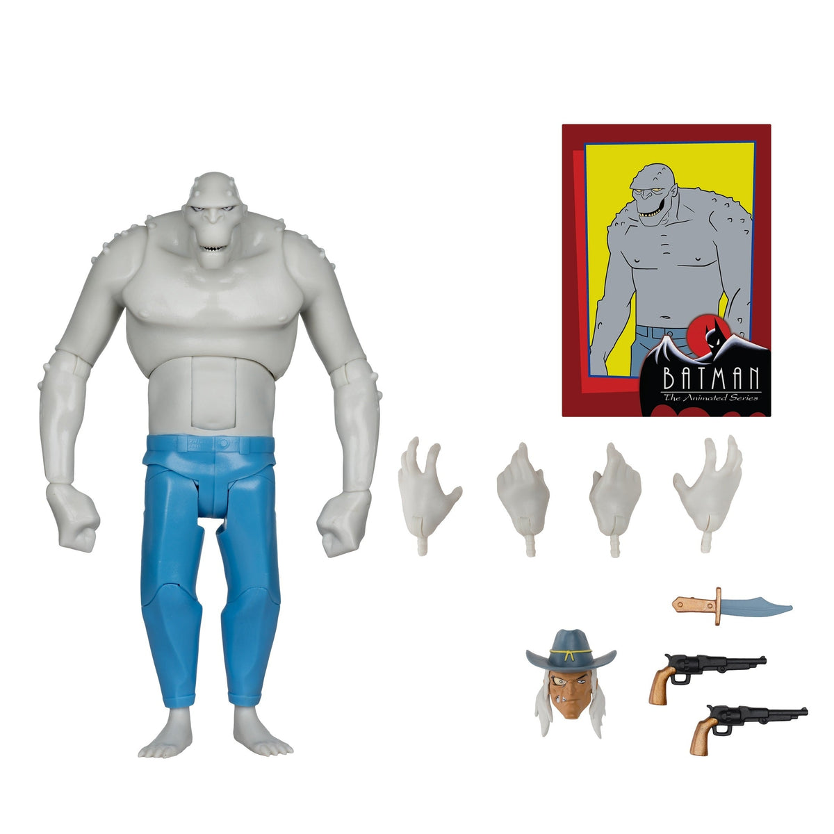 DC Direct - Batman: The Animated Series - Killer Croc - Jonah Hex BAF