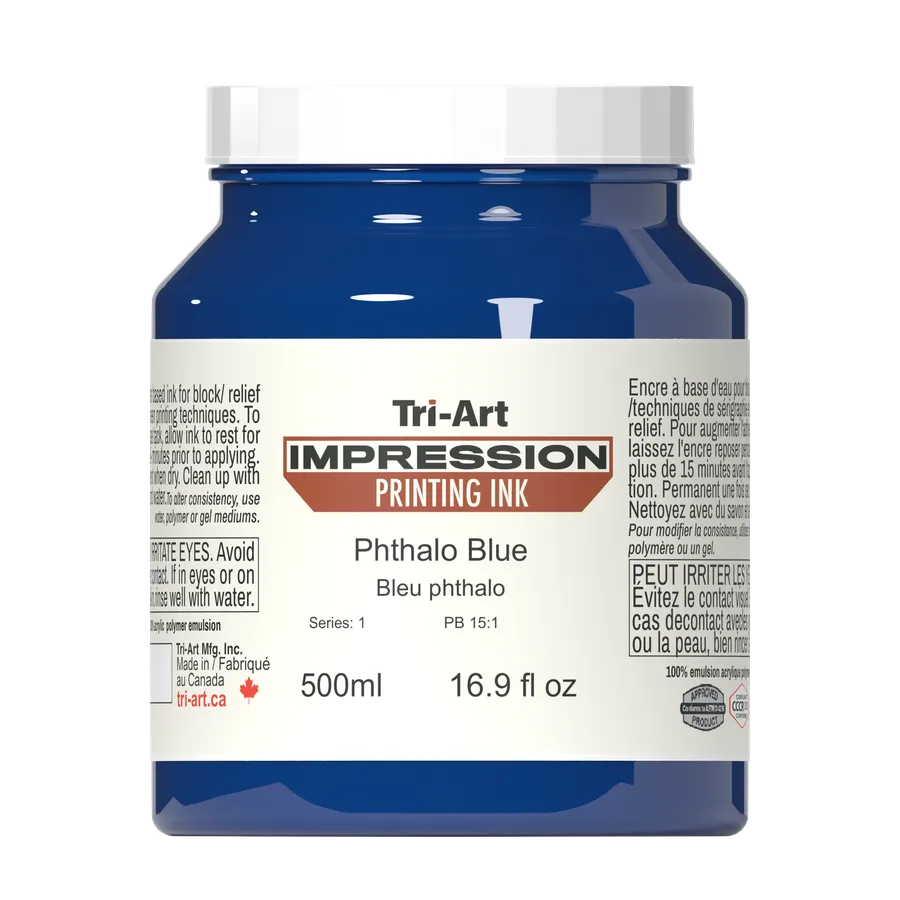 Impressions Block Printing Ink - Phthalo Blue