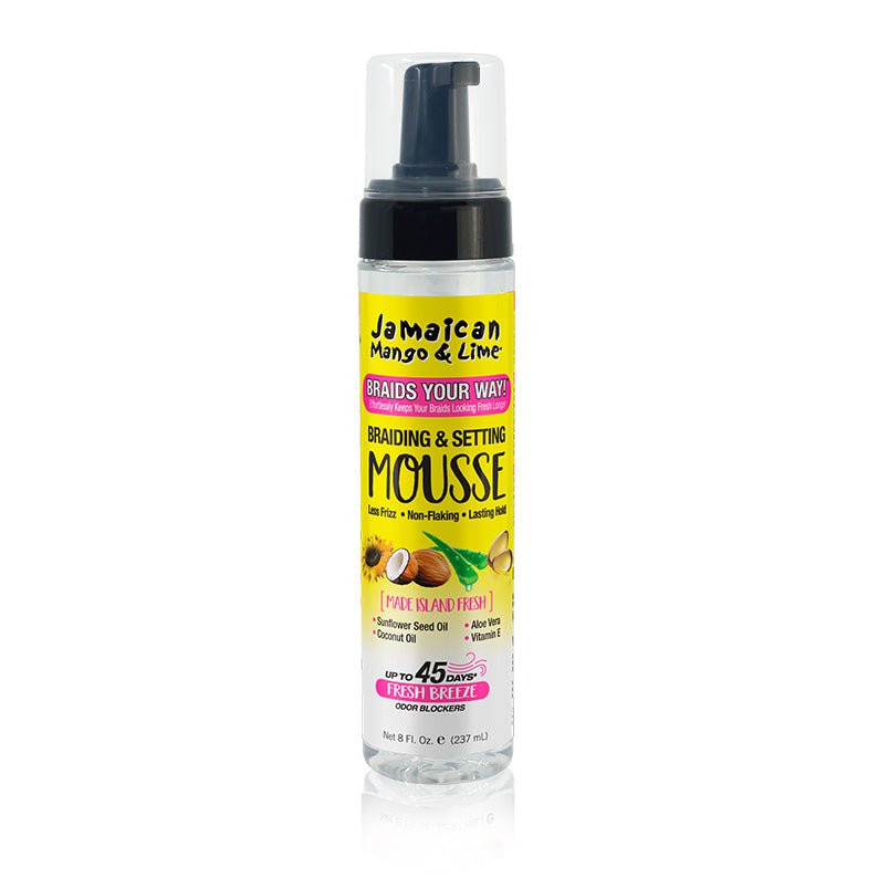 JAMAICAN MANGO & LIME BRAIDING & SETTING MOUSSE 8 OZ