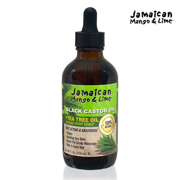 JAMAICAN MANGO & LIME JAMAICAN BLACK CASTOR OIL & TEA TREE 4 OZ