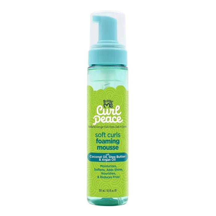 JUST FOR ME! CURL PEACE SOFT CURLS FOAMING MOUSSE 8.5OZ