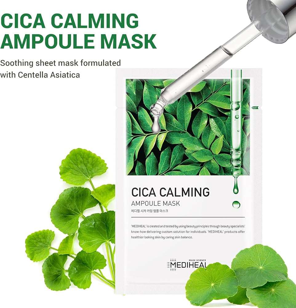 Mediheal Cica Calming Ampoule Mask 25ml