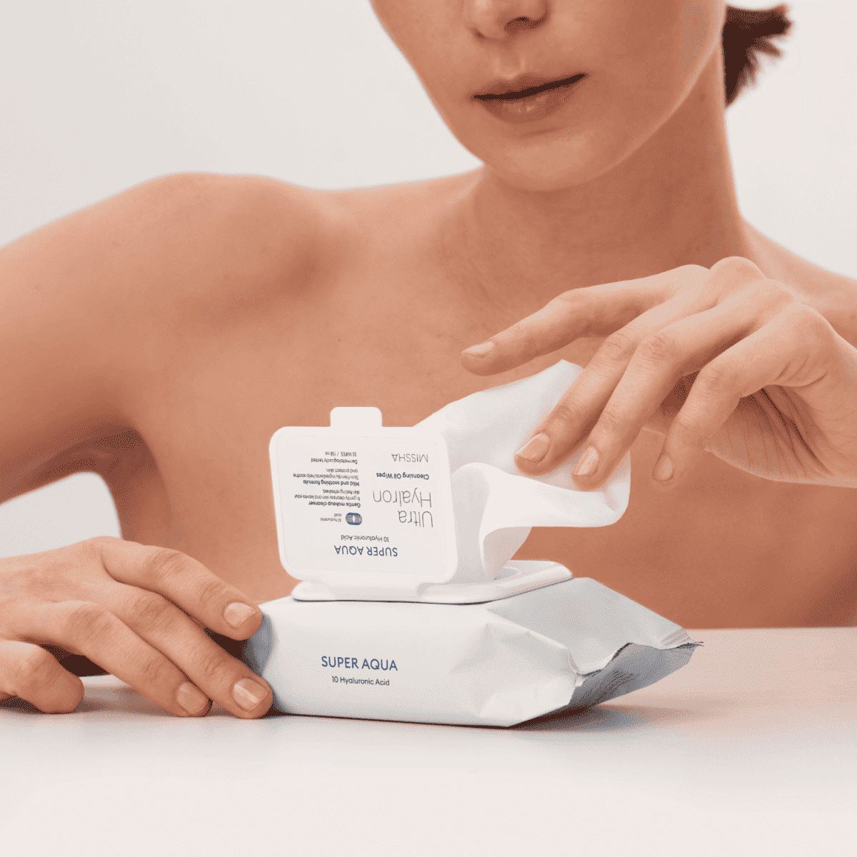 MISSHA Super Aqua Ultra Hyalron Cleansing Water Wipes 30 sheets