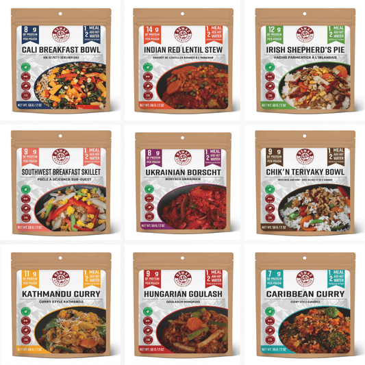 Sampler Pack - 9 x half portions