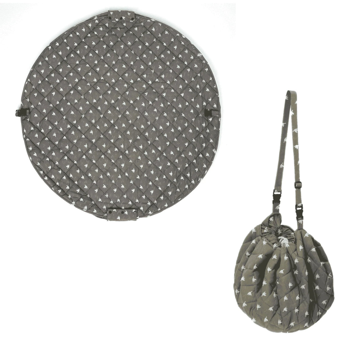 Organic Soft Babymat & Bag | Birds | play&go