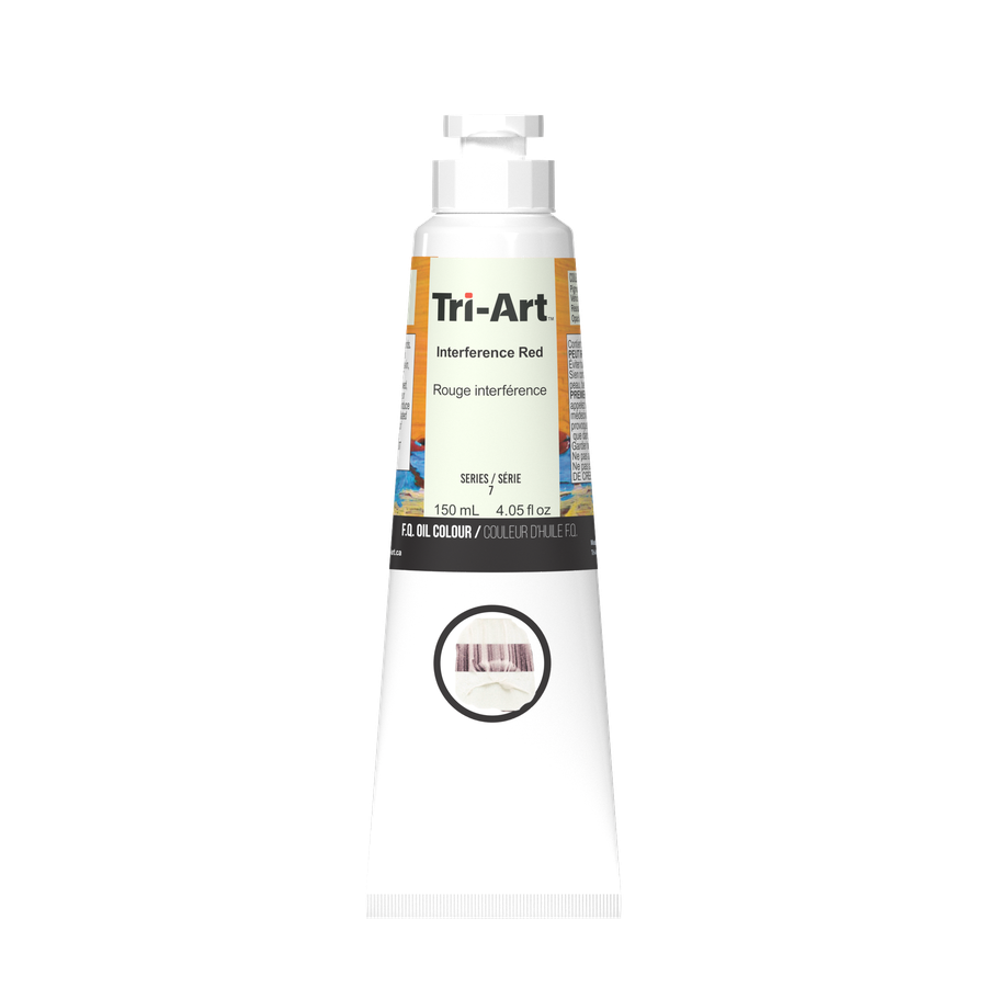 Tri-Art Oil Colours - Interference Red