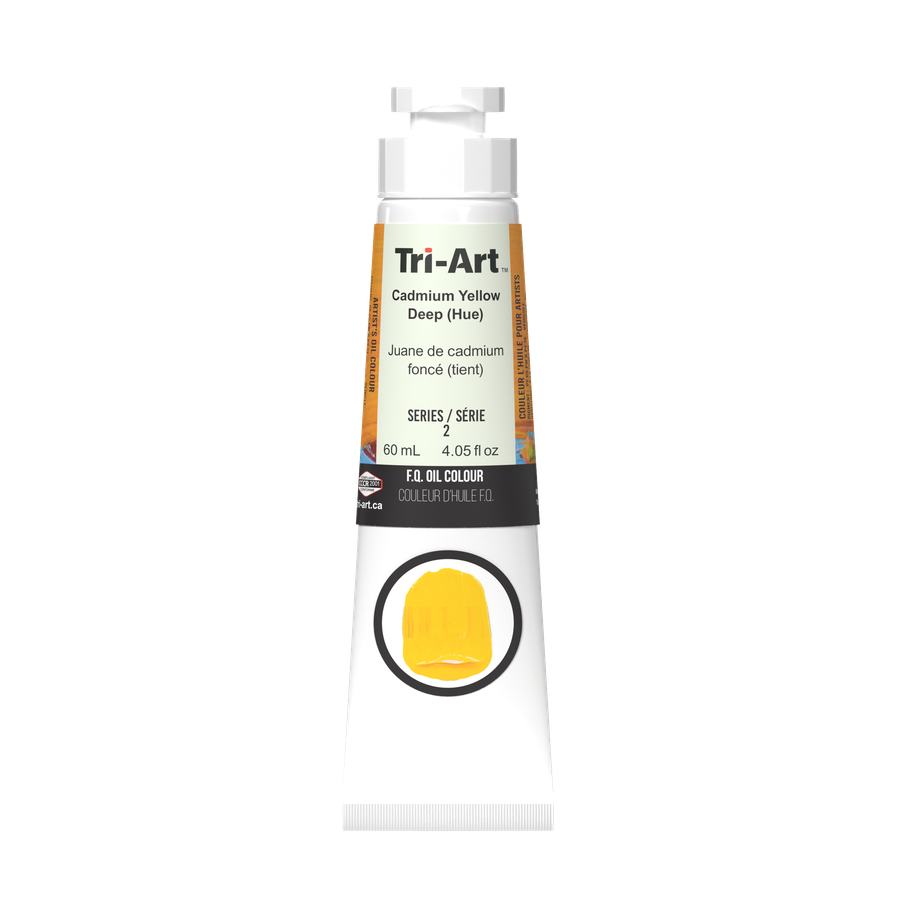 Tri-Art Oil Colours - Cadmium Yellow Deep Hue