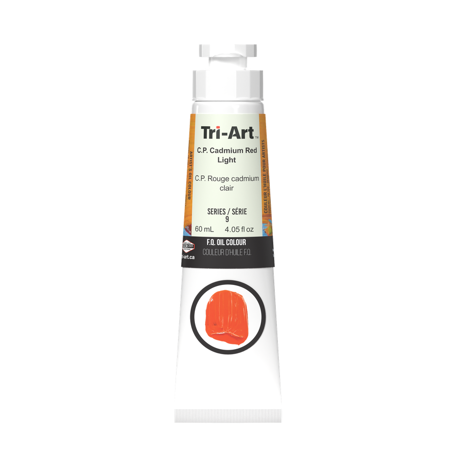 Tri-Art Oil Colours - C.P. Cadmium Red Light