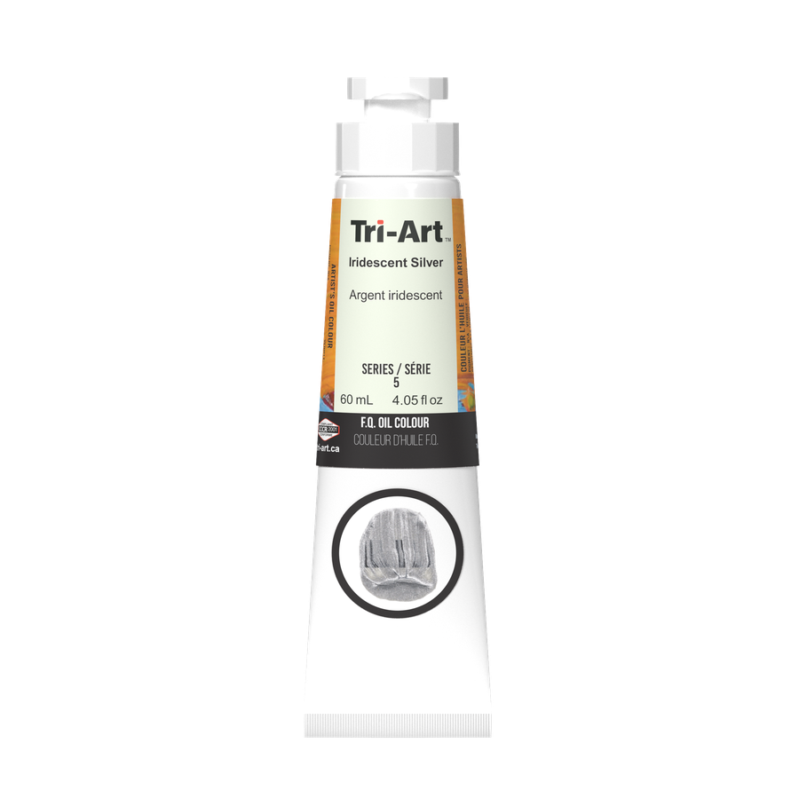 Tri-Art Oil Colours - Iridescent Silver