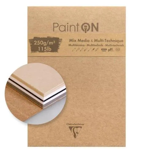 Clairefontaine - Paint ON Pad - Mixed Tones
