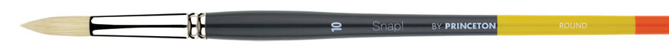 Princeton - Snap! Natural Bristle - Long Handle - Round
