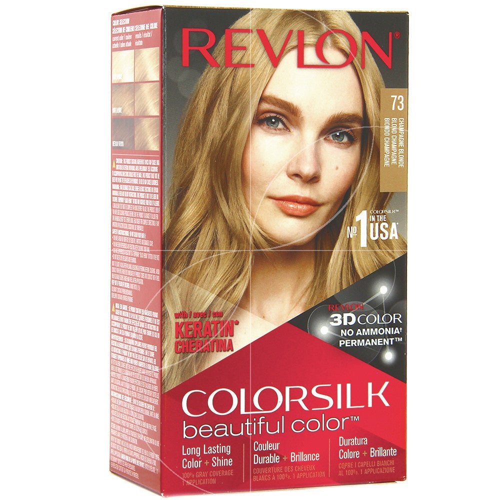 REVLON COLOR SILK BEAUTIFUL COLOR - 73 CHAMPAGNE BLONDE