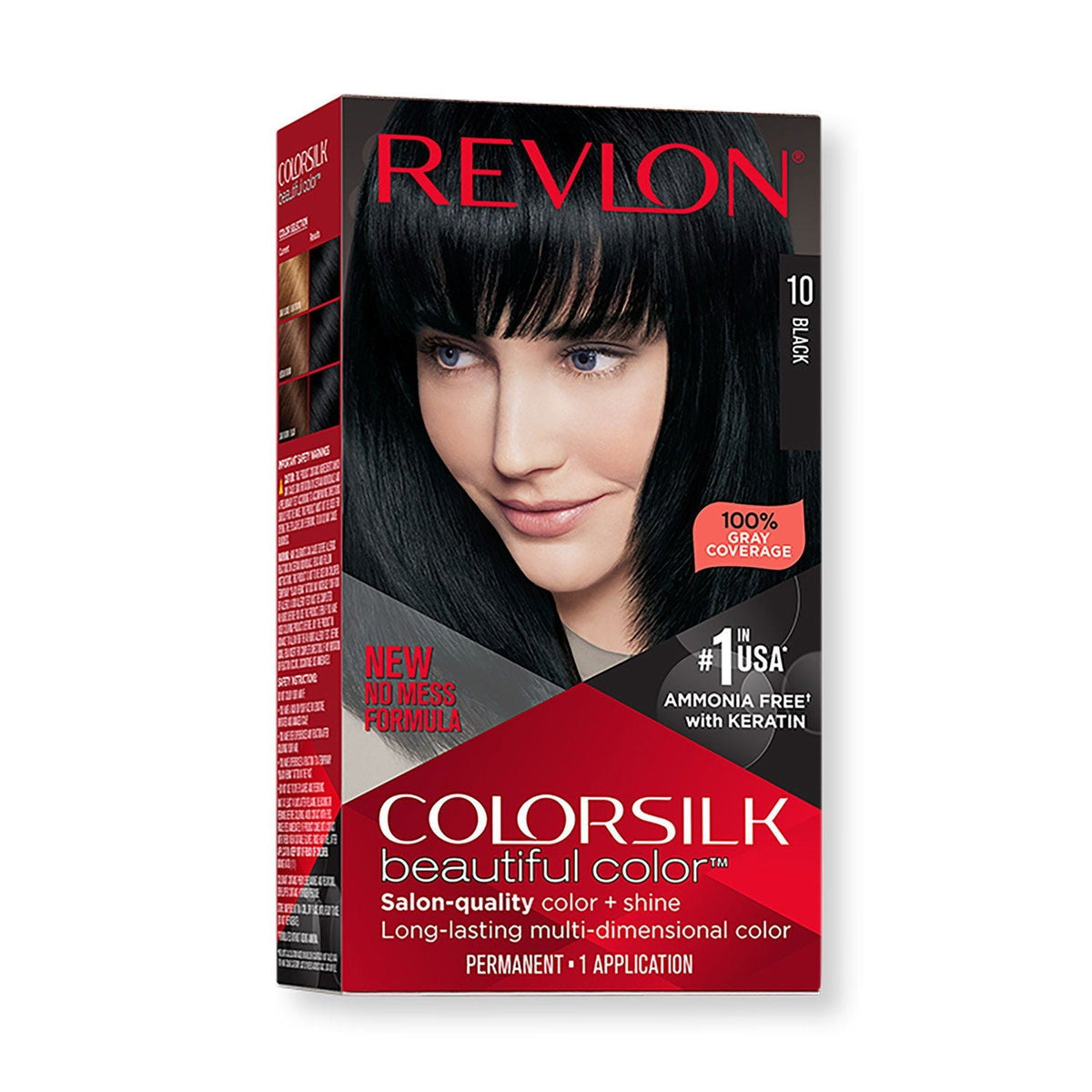 REVLON COLORSILK - 10 BLACK