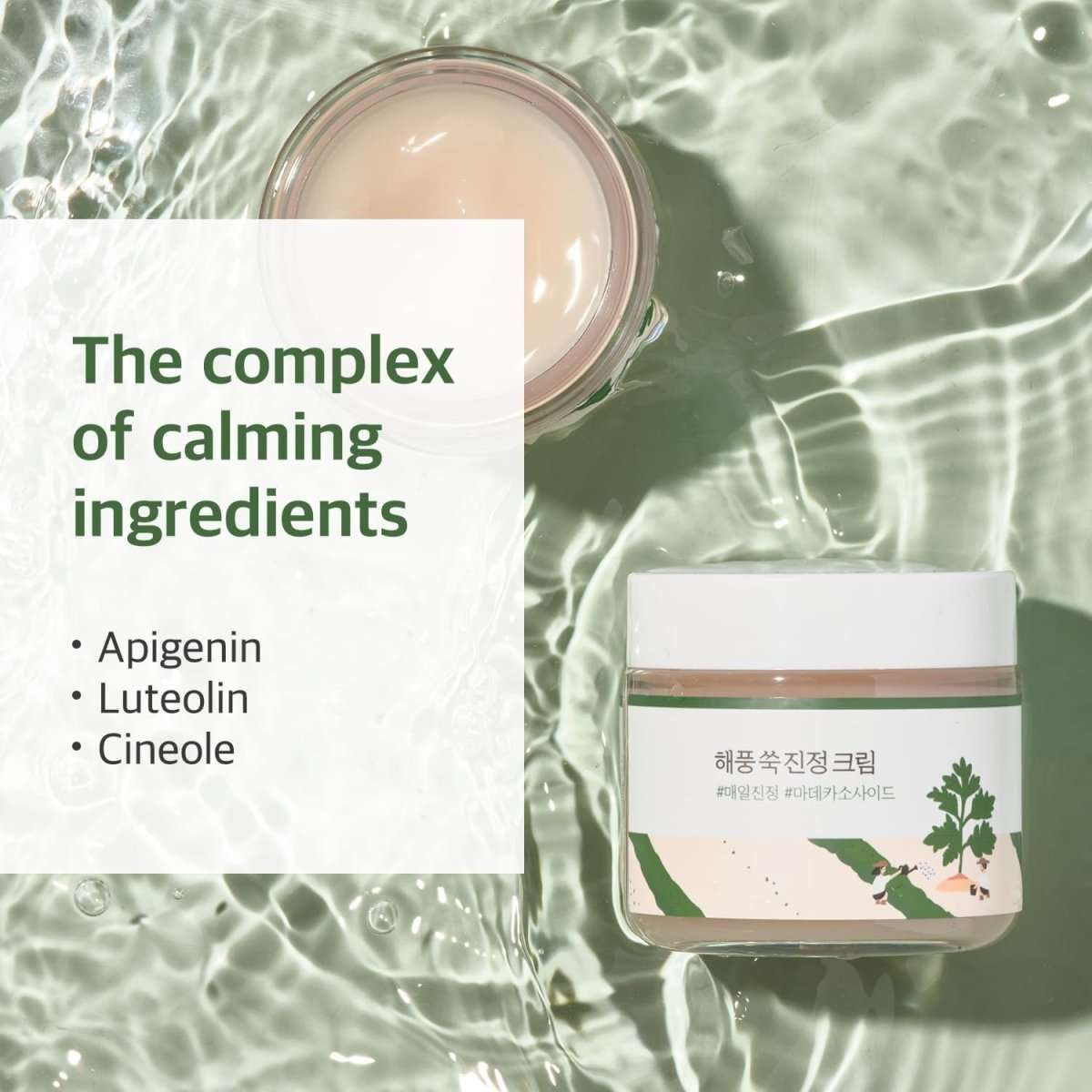 Round Lab Mugwort Calming Cream 80ml