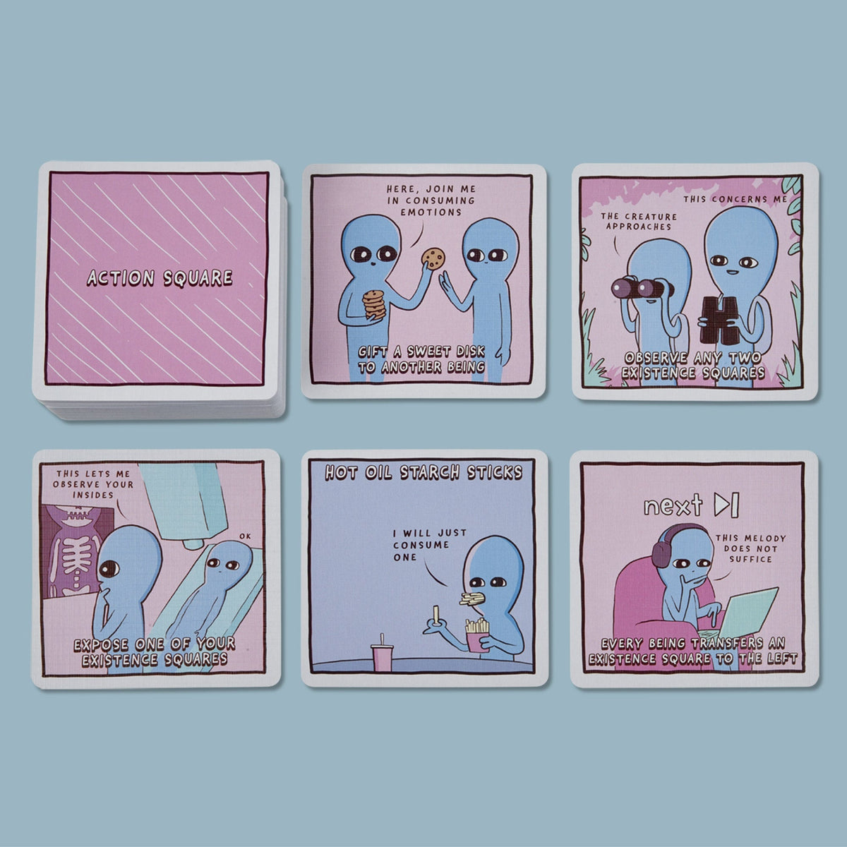Sweet Existence, A Strange Planet Family-Friendly Party Card Game