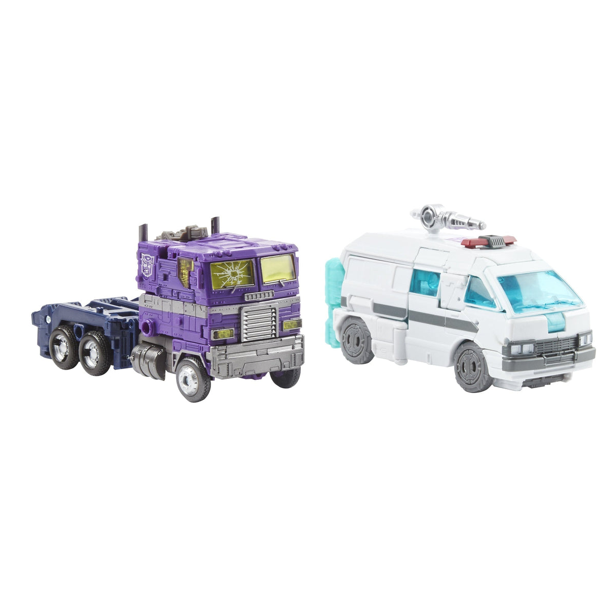 Transformers Generations Selects WFC-GS17 Shattered Glass Ratchet and Optimus Prime - Reissue