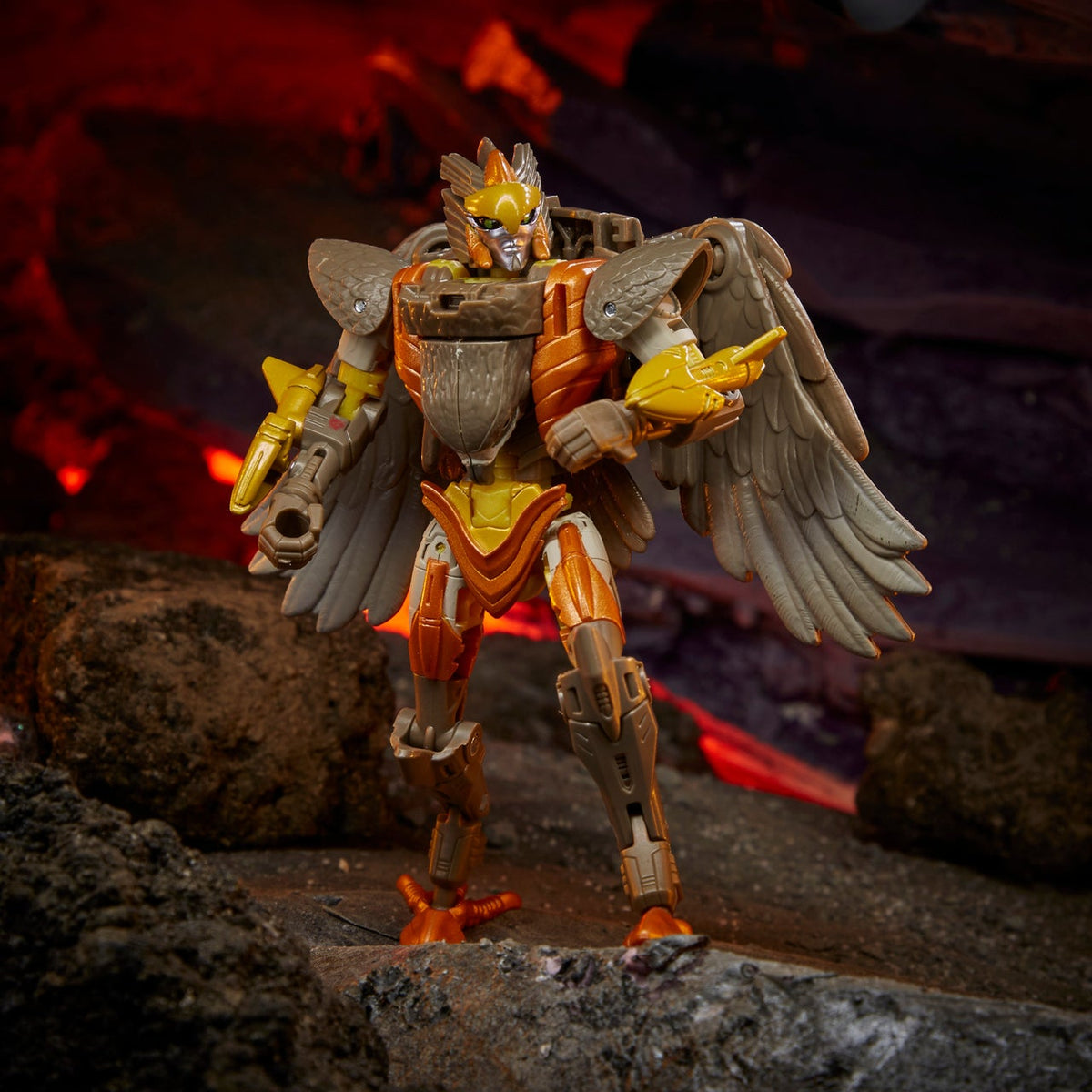 Transformers Toys Generations War for Cybertron: Kingdom Deluxe WFC-K16 Airazor