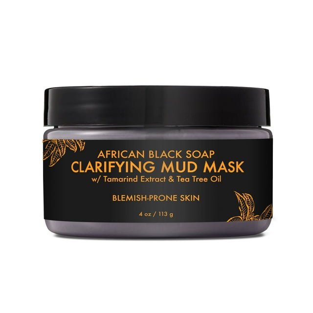 SHEAMOISTURE African Black Soap Clarifying Mud Mask 4 oz