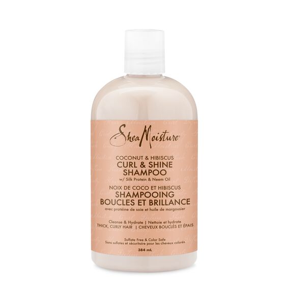 SHEAMOISTURE COCO&HIBIS CURL&SHINE SHAMPOO 13OZ