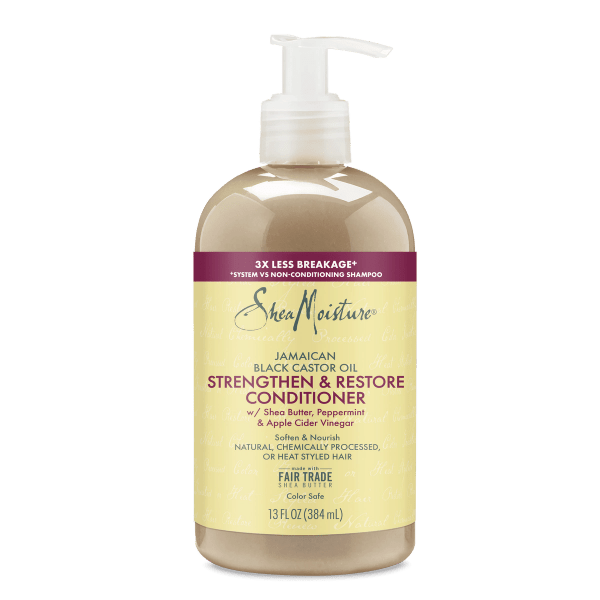 SHEAMOISTURE Jamaican Black Castor Oil Strengthen & Restore Conditioner 13 OZ