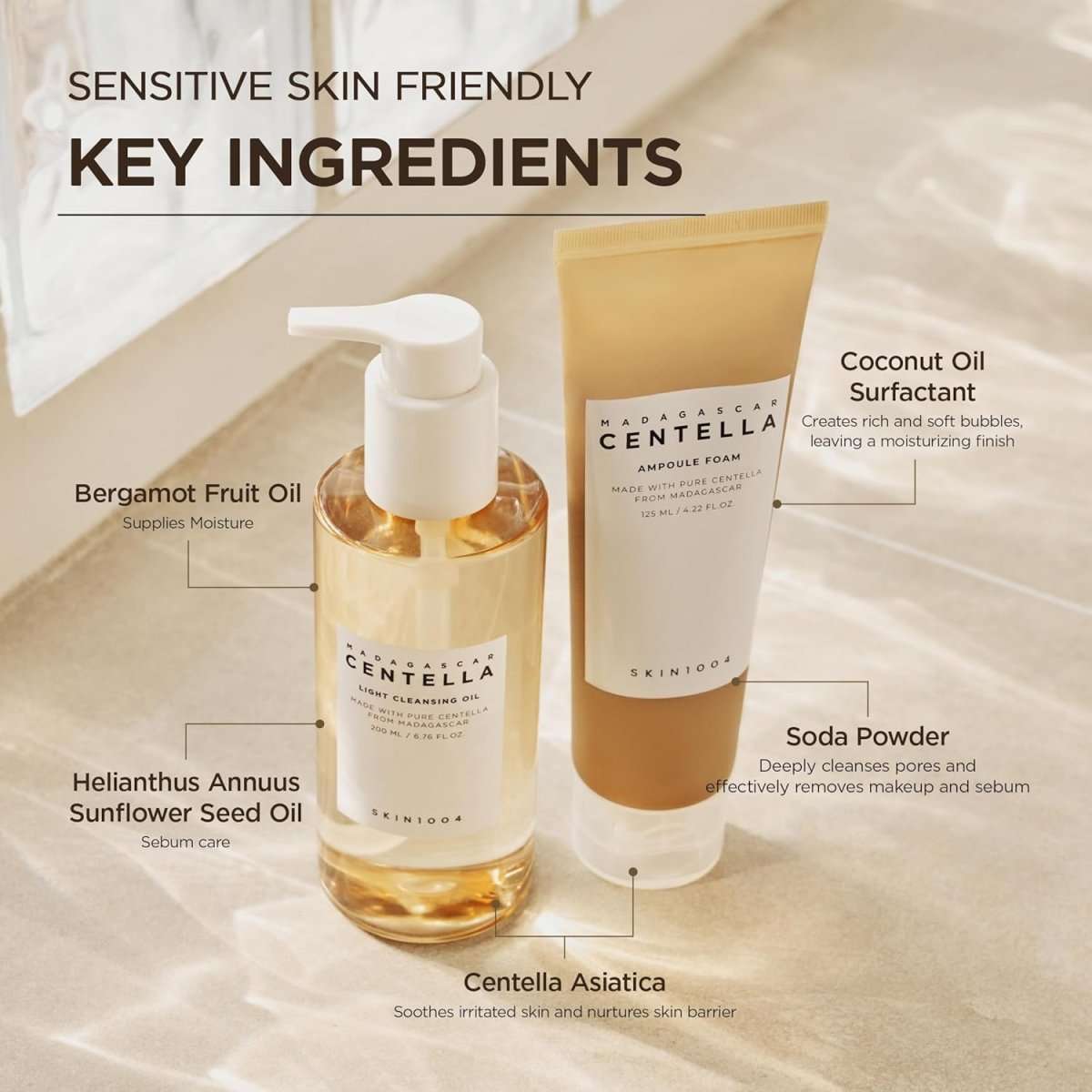SKIN1004 Madagascar Centella Double Cleansing Duo