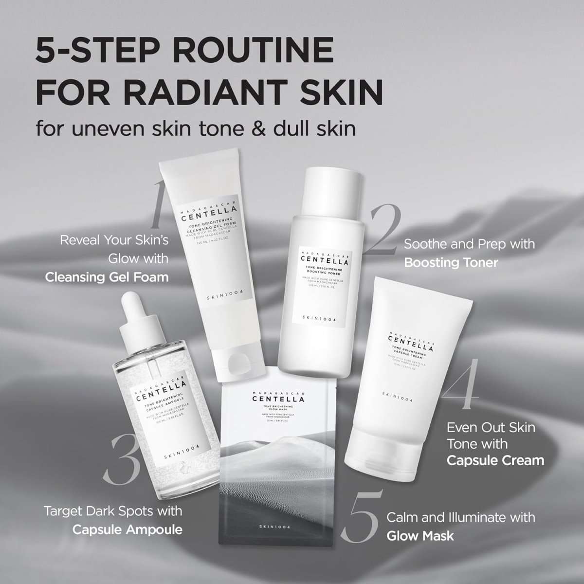 SKIN1004 Madagascar Centella Tone Brightening Boosting Toner 210ml