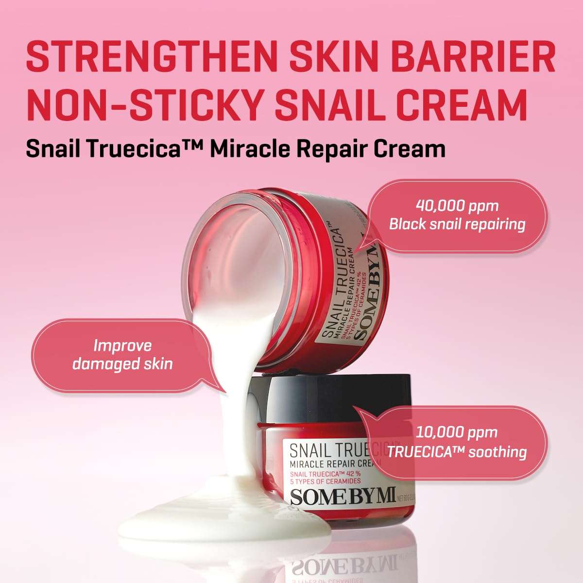 SOME BY MI Snail Truecica Miracle Cream 60g