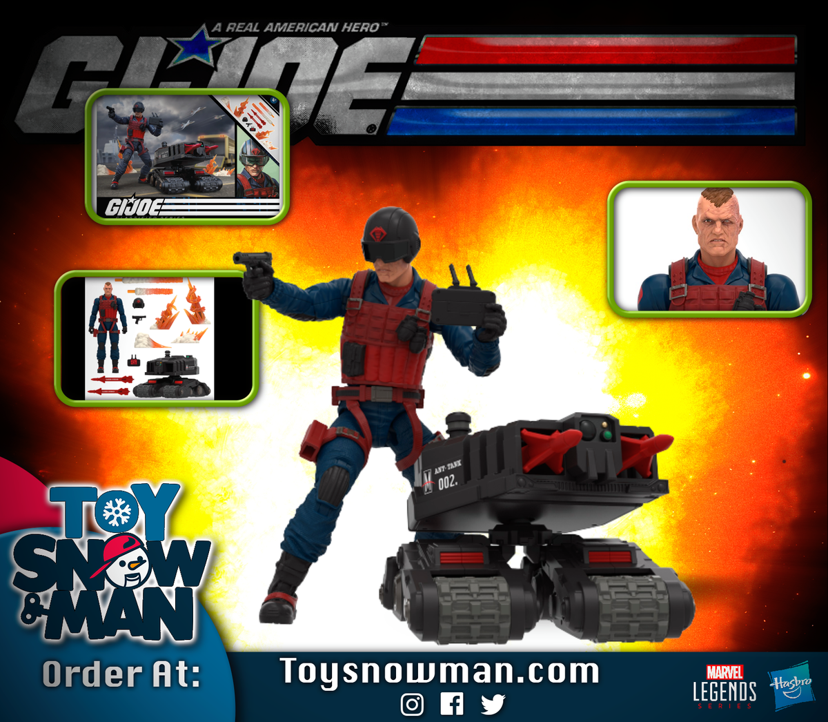 G.I. Joe Classified - Scrap-Iron & Anti-Armor Drone -74