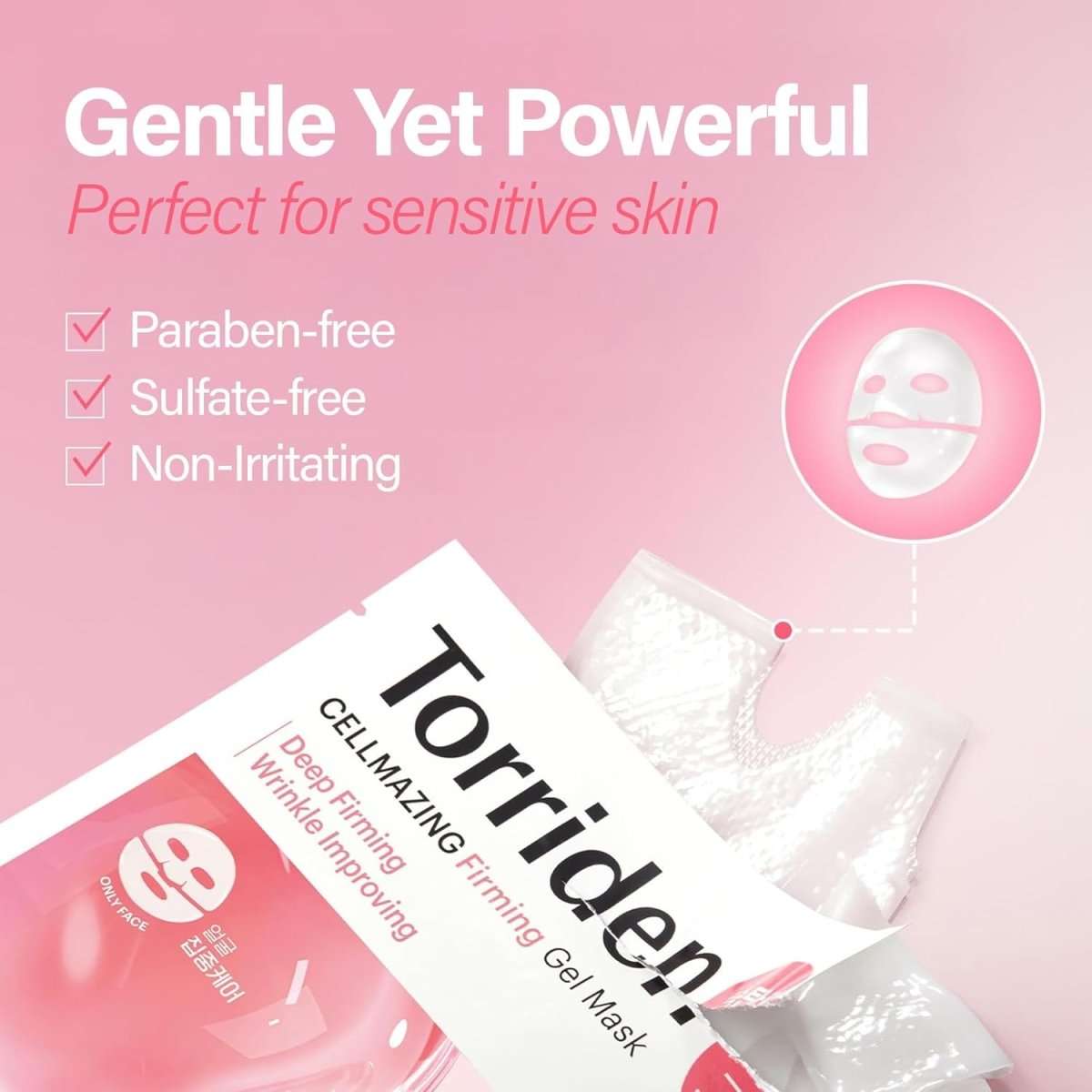 Torriden Cellmazing Firming Gel Mask 45g