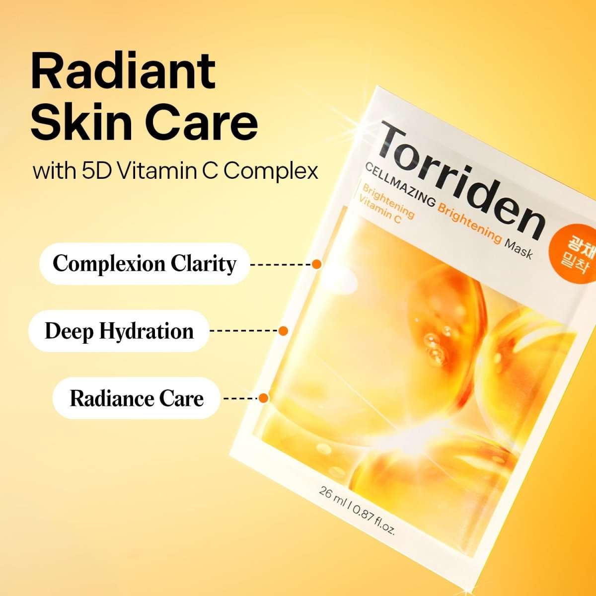 Torriden Cellmazing Vita C Brightening Mask
