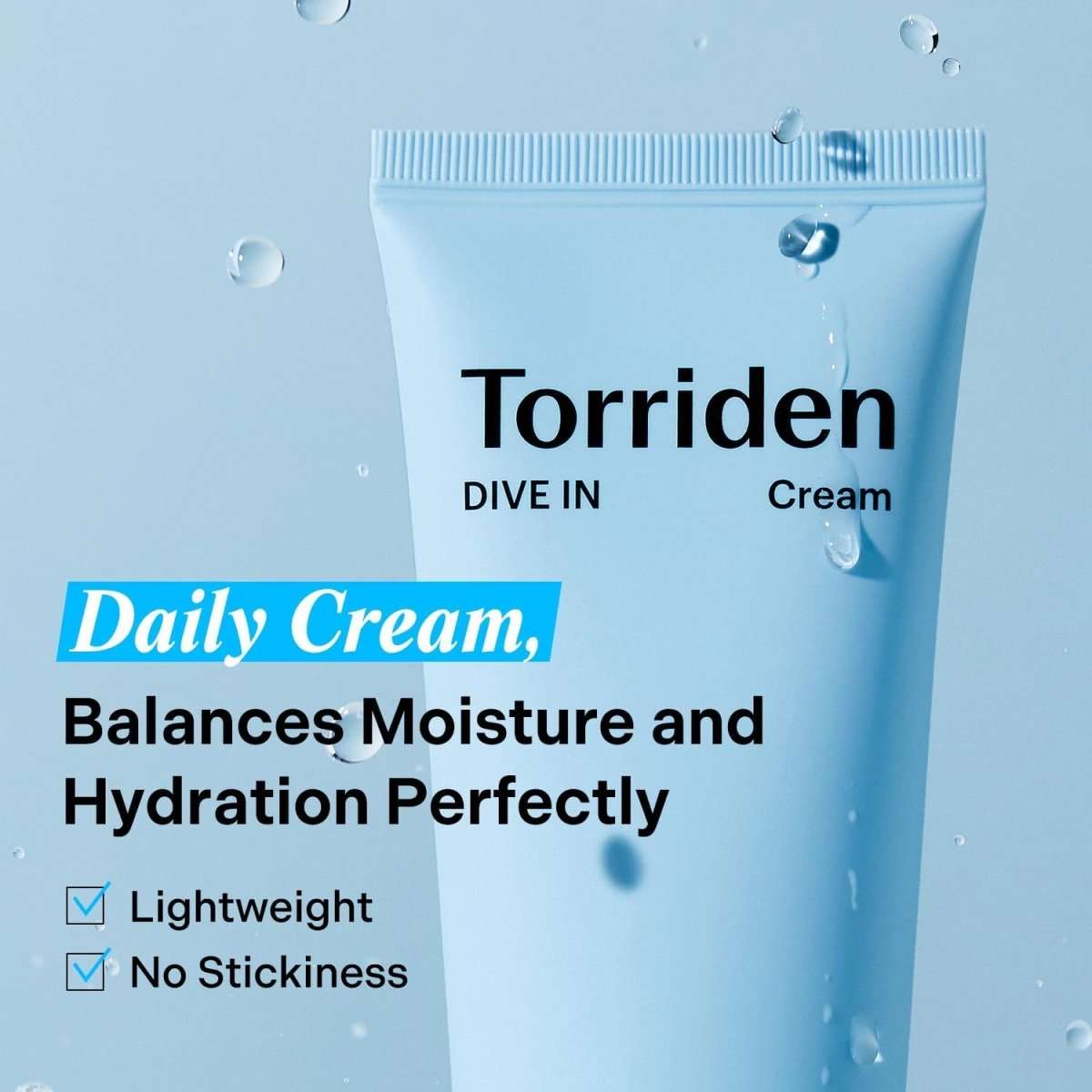 Torriden Dive-In Low Molecular Hyaluronic Acid Cream 80ml