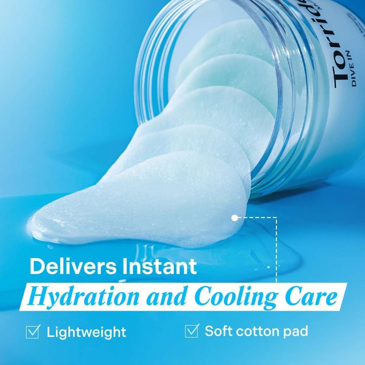 Torriden Dive-In Low Molecular Hyaluronic Acid Multi Pad 160ml / 80pads